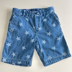 Polo Ralph Lauren Star Print Denim Shorts